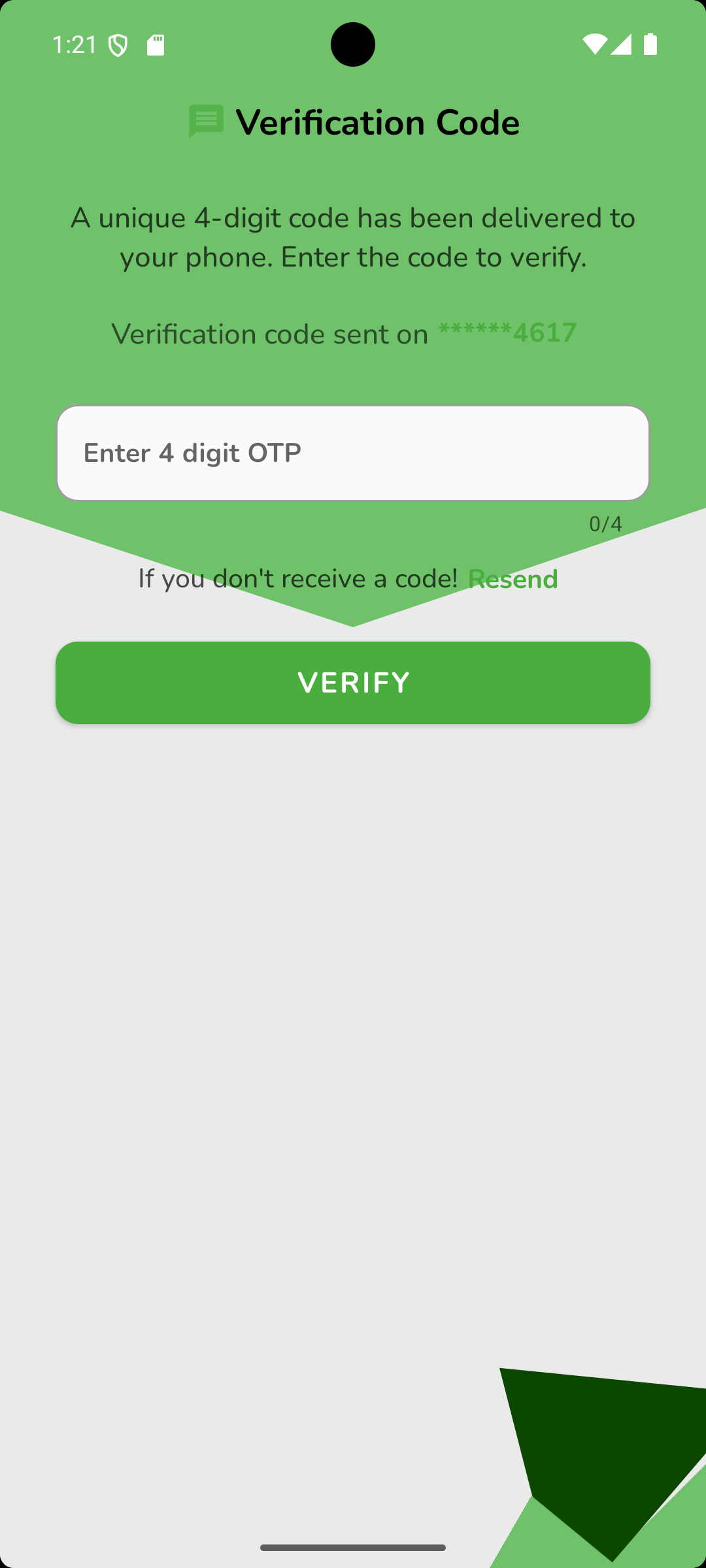 Mobile App Mockup 3